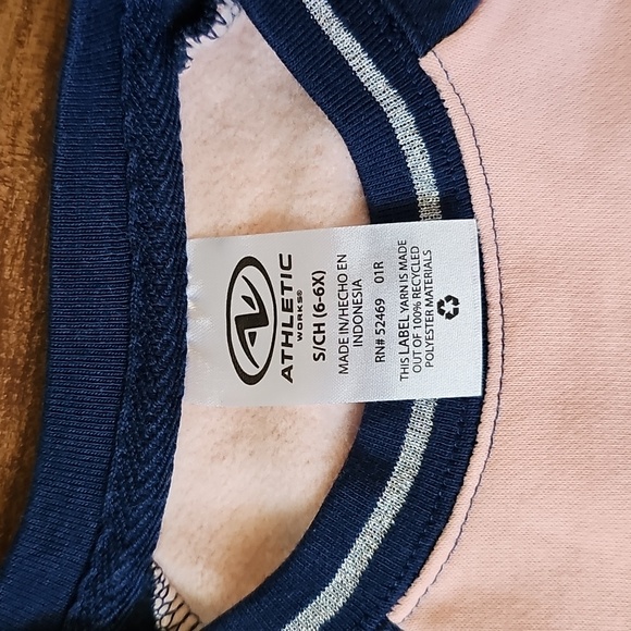 Athletic Works Assorted Colors Girls Pullover Sweatshirts Bundle Size S ( 6-6X) - Picture 3 of 13